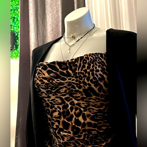 Animal prints mini dress • Large - Picture 3 of 5